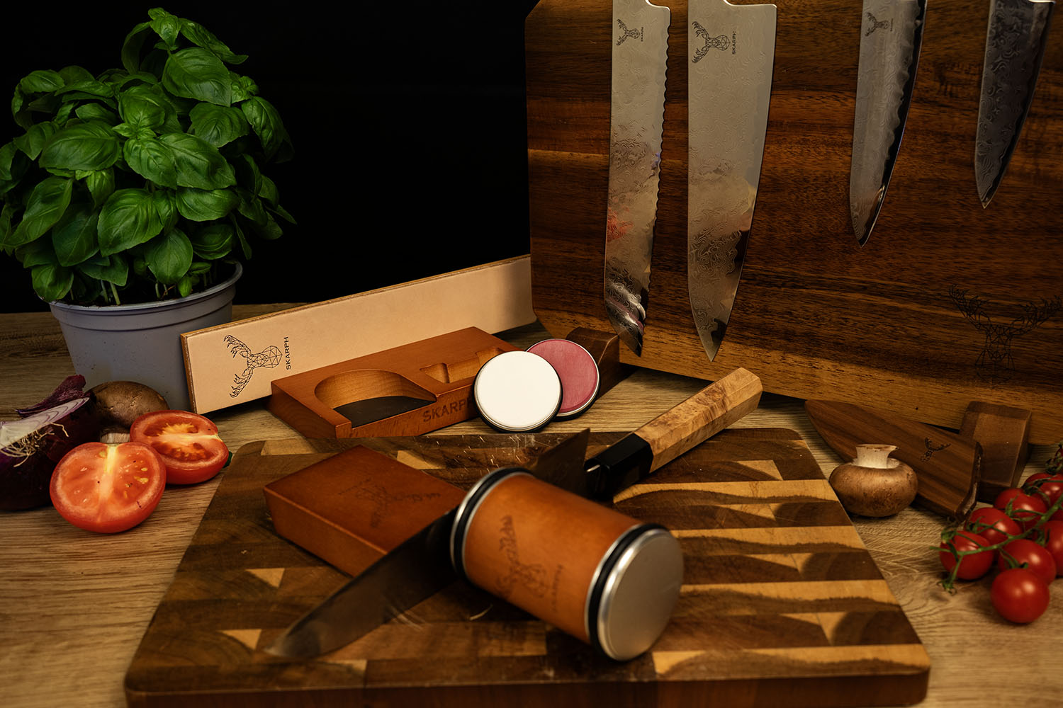 Skarph Pro Knivsliper - Slipesett