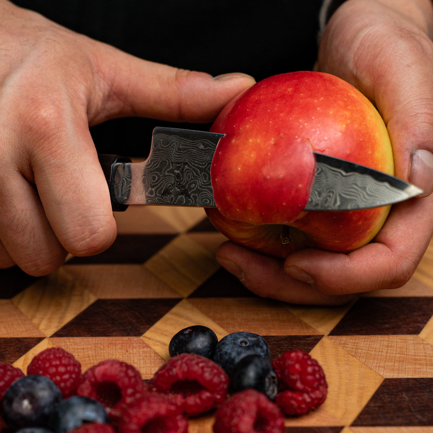 Skarph | Slipesett - Damaskus Knivsett