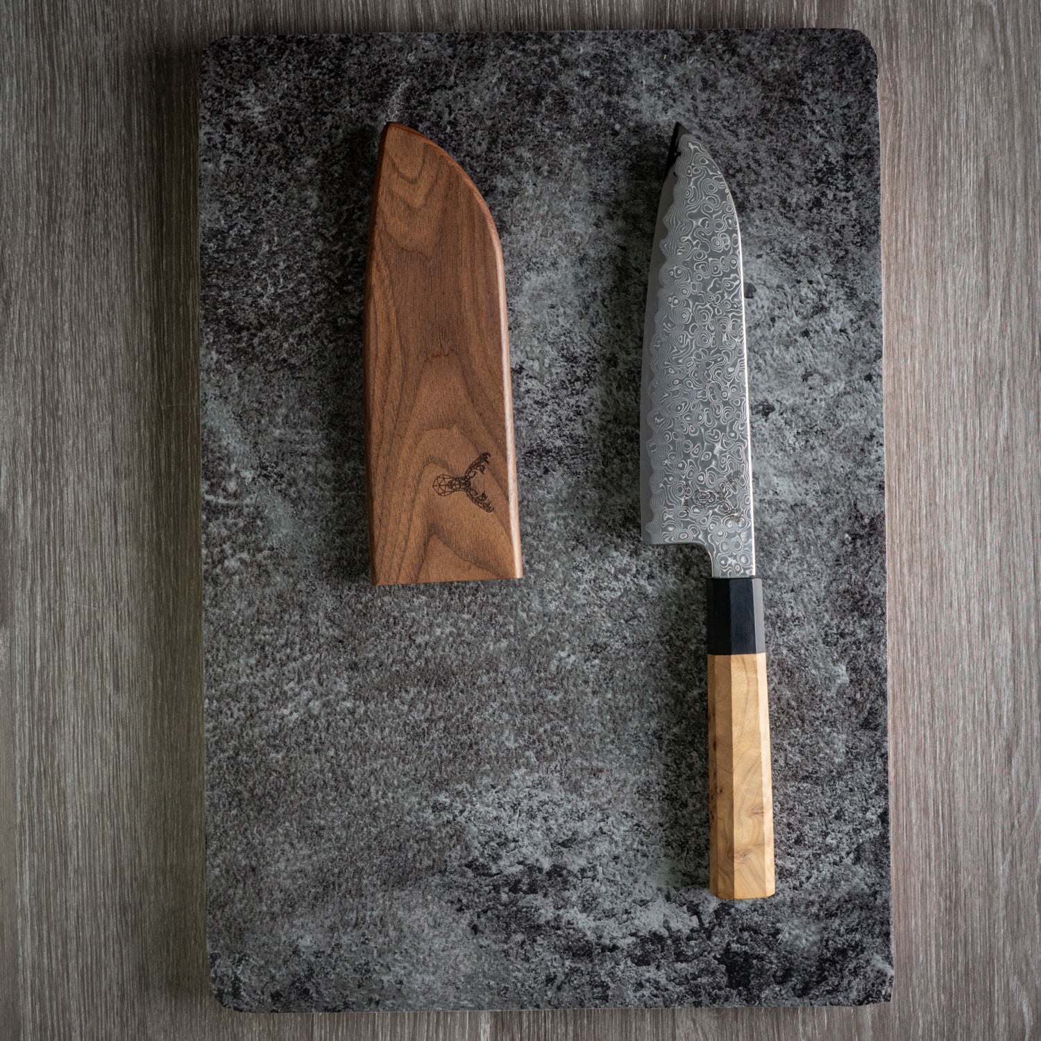 Skarph | Slipesett - Damaskus Knivsett