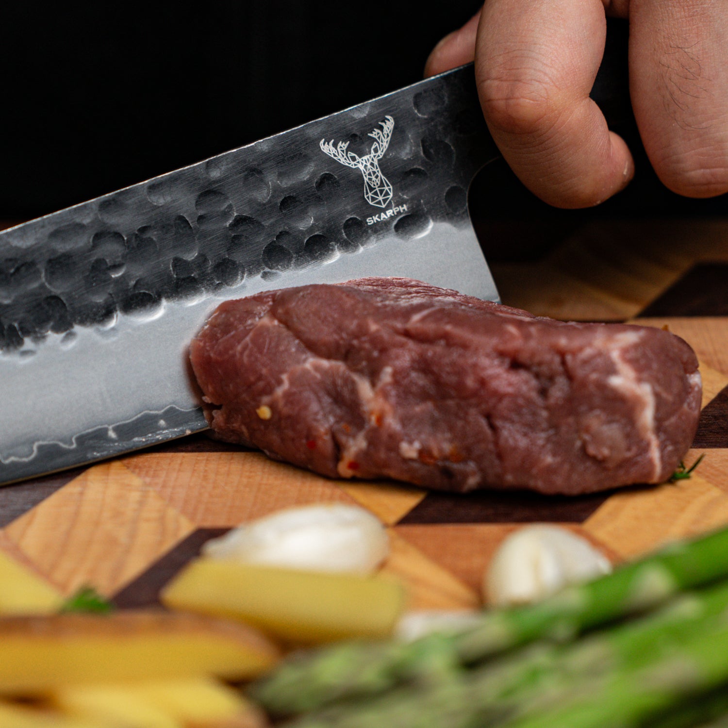 Skarph | Slipesett - Retro Knivsett